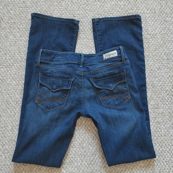 Dylan George Flap Pocket Bootcut Jeans 